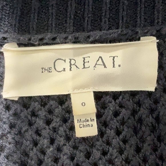 The great size 0 or xs luxury high end boho indie sweater - Picture 4 of 5